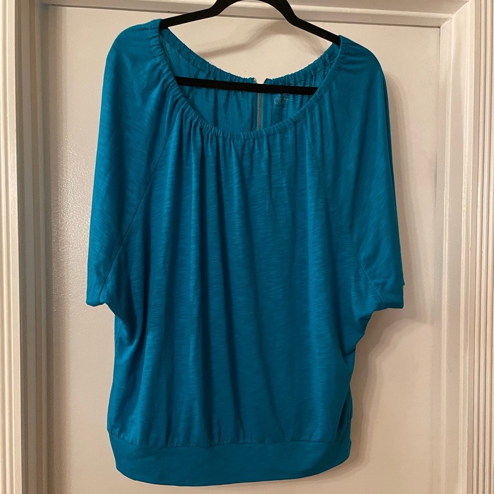 Loft size L Turquoise shirt